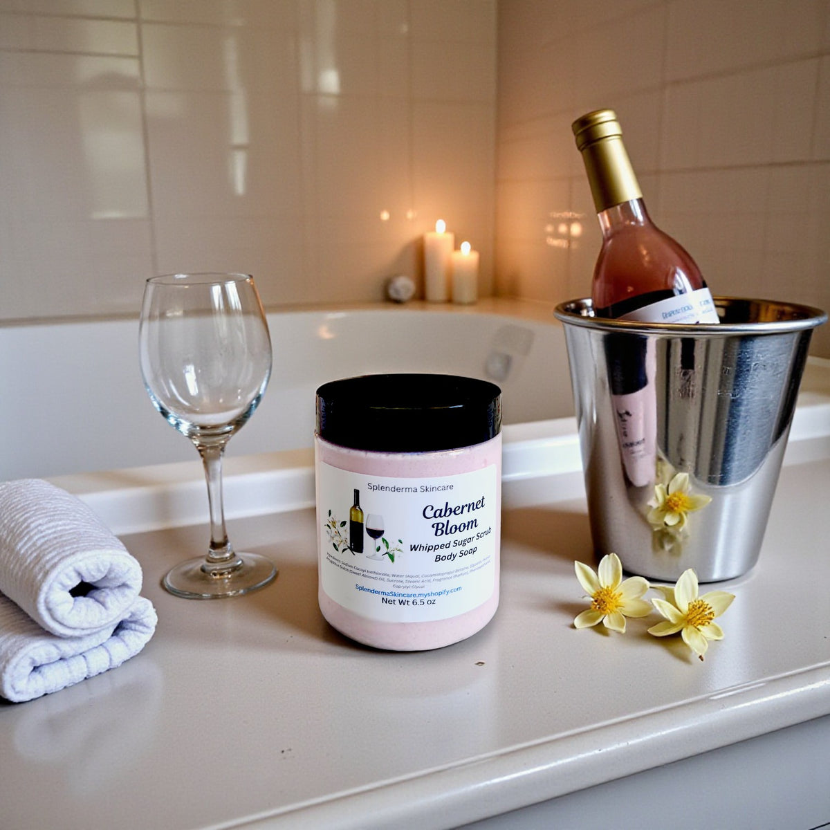 Whipped Sugar Scrub Body Soap - Spring Scent Collection
