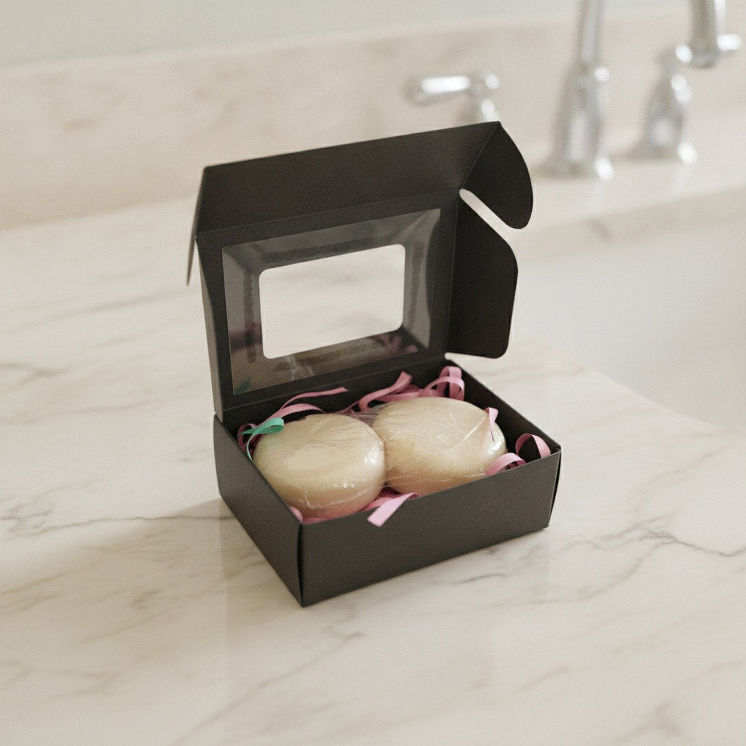 Face Renew facial cleansing bar two-bar box with White Tea fragrance