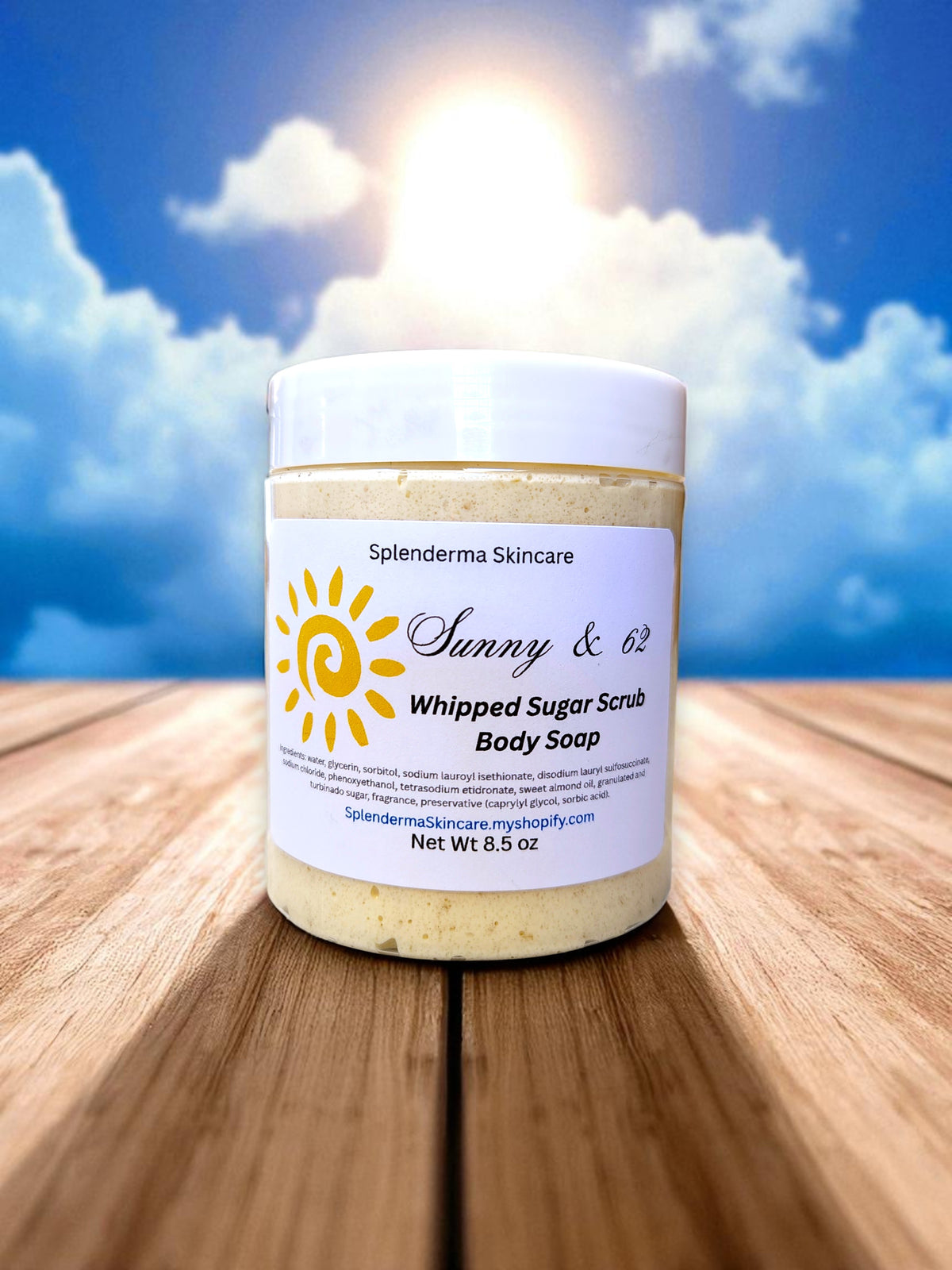 Whipped Sugar Scrub Body Soap-Summer Scent Collection