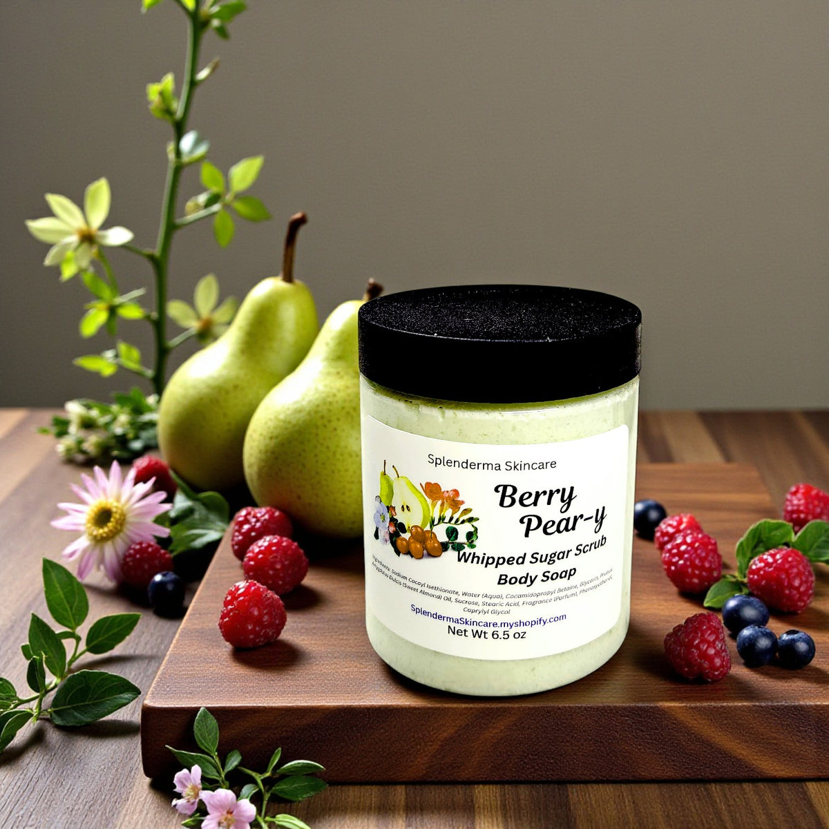 Whipped Sugar Scrub Body Soap - Spring Scent Collection