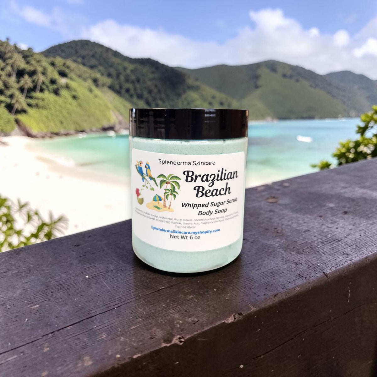 Whipped Sugar Scrub Body Soap-Summer Scent Collection