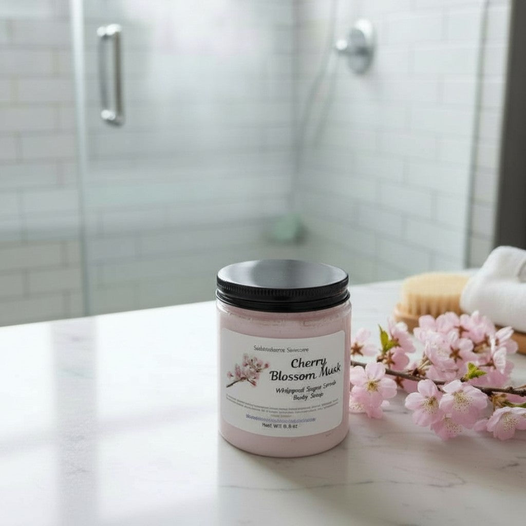 Whipped Sugar Scrub Body Soap - Spring Scent Collection