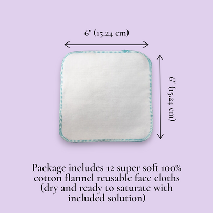 Clean Sweep Reusable Makeup Remover Wipes
