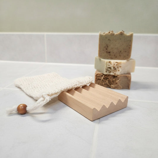 Handcrafted Soap Dish and Soap Saver