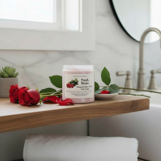 Whipped Sugar Scrub Body Soap - Spring Scent Collection