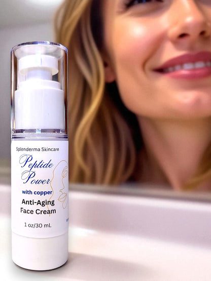 Peptide Power Face Cream with Copper