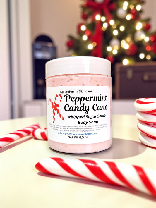 Whipped Sugar Scrub Body Soap-Winter & Holiday Collection