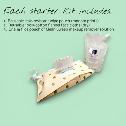 Clean Sweep Reusable Makeup Remover Wipes