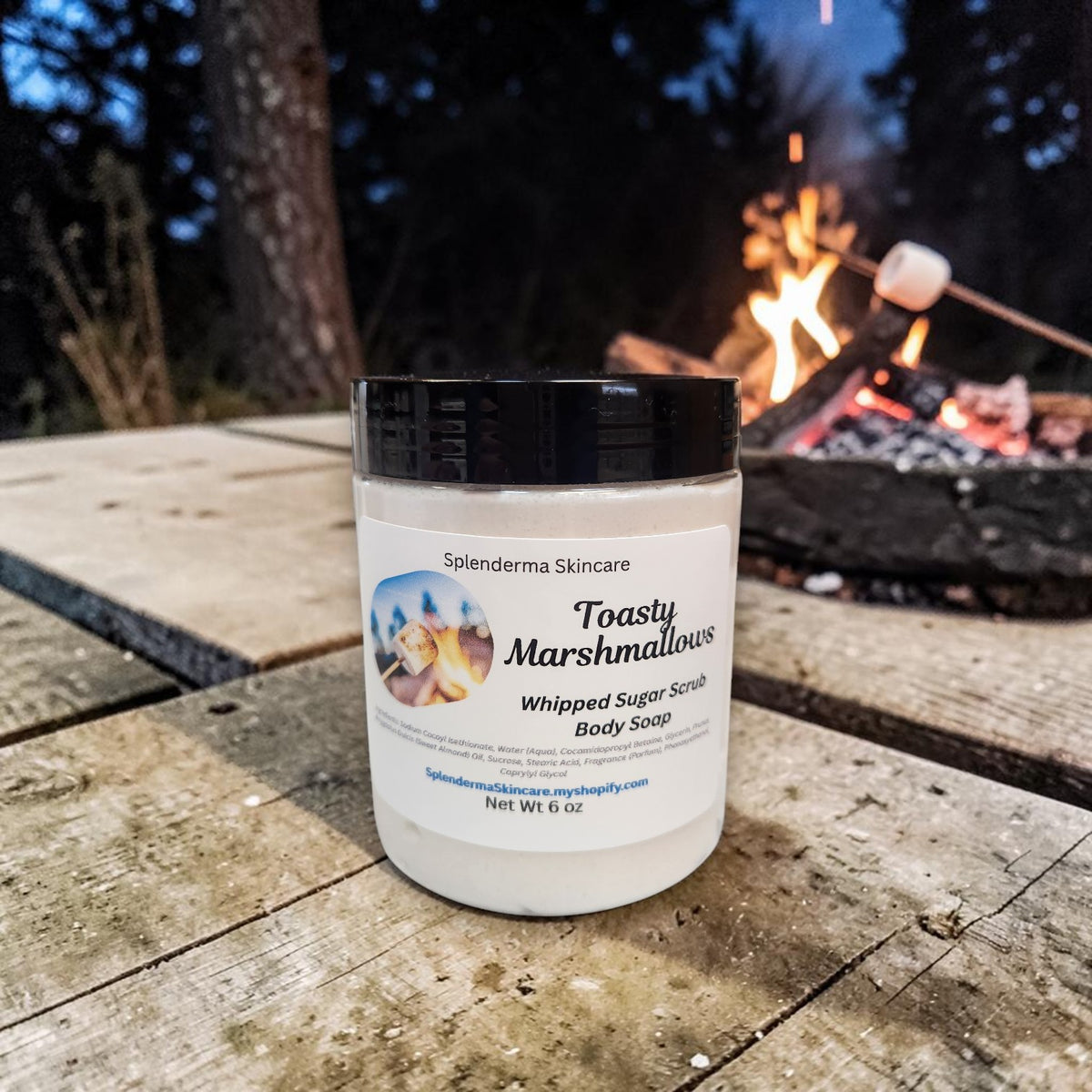 Whipped Sugar Scrub Body Soap-Summer Scent Collection