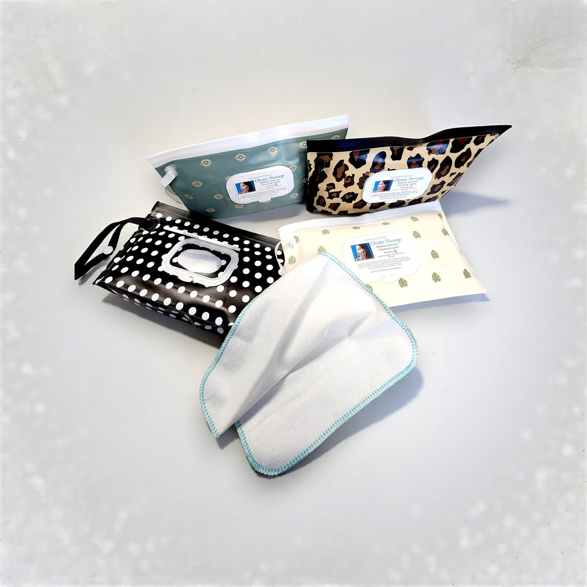 Clean Sweep Reusable Makeup Remover Wipes